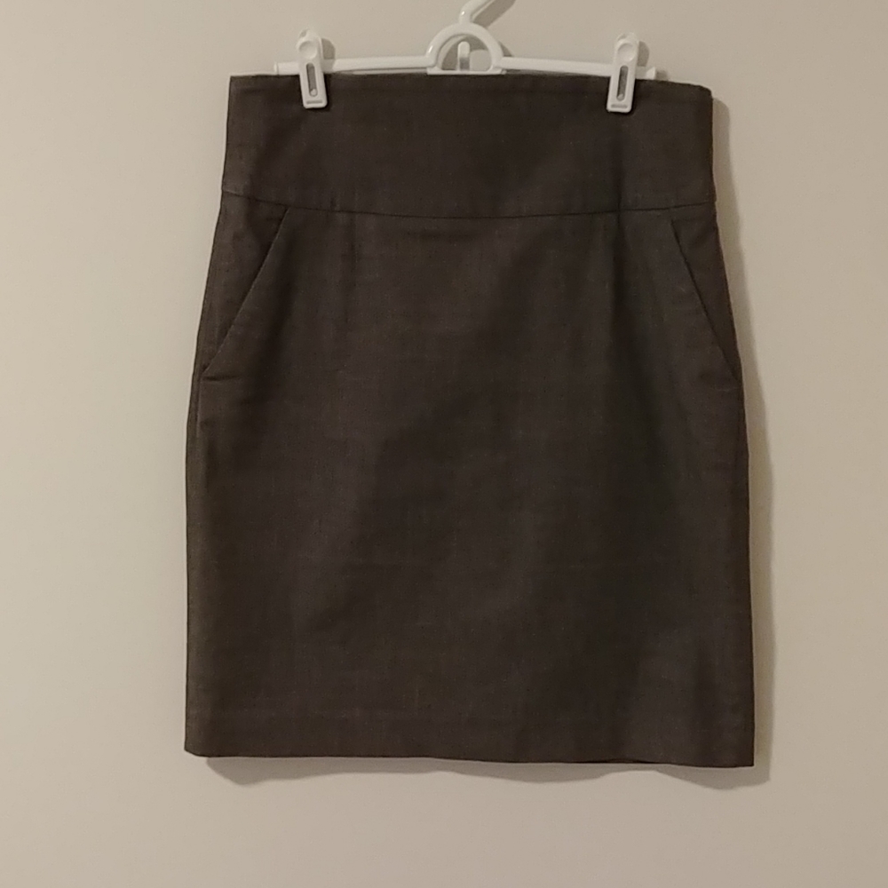 Banana Republic Brown Pencil Skirt